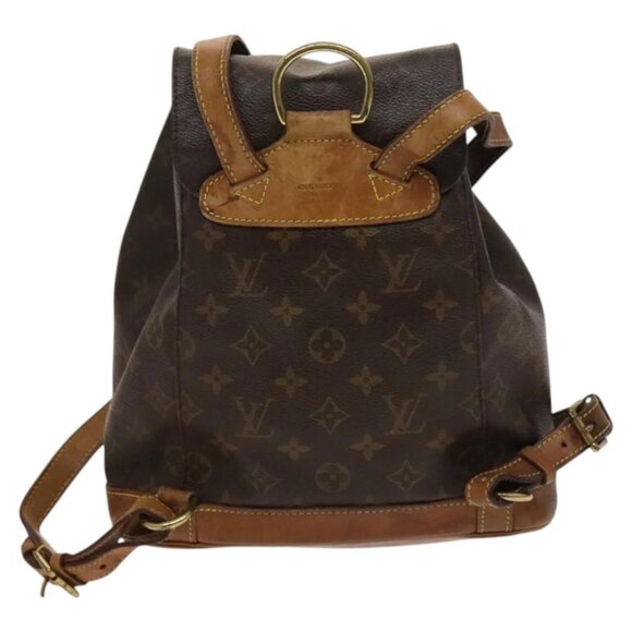 LOUIS VUITTON Monogram Montsouris MM Backpack M51136 LV Auth 120622 - Picture 5 of 15